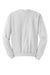Jerzees 562M/562MR Mens NuBlend Fleece Crewneck Sweatshirt Ash Grey Flat Back