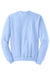 Jerzees 562M/562MR Mens NuBlend Fleece Crewneck Sweatshirt Light Blue Flat Back