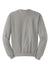 Jerzees 562M/562MR Mens NuBlend Fleece Crewneck Sweatshirt Rock Grey Flat Back
