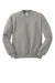 Jerzees 562M/562MR Mens NuBlend Fleece Crewneck Sweatshirt Rock Grey Flat Front