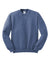 Jerzees 562M/562MR Mens NuBlend Fleece Crewneck Sweatshirt Vintage Heather Blue Flat Front
