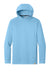 Carhartt CT106923 Mens Force Sun Defender Moisture Wicking Long Sleeve Hooded T-Shirt Hoodie w/ Pouch Pocket Fresh Water Blue Flat Front