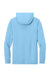 Carhartt CT106923 Mens Force Sun Defender Moisture Wicking Long Sleeve Hooded T-Shirt Hoodie w/ Pouch Pocket Fresh Water Blue Flat Back