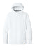 Carhartt CT106923 Mens Force Sun Defender Moisture Wicking Long Sleeve Hooded T-Shirt Hoodie w/ Pouch Pocket White Flat Front