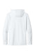 Carhartt CT106923 Mens Force Sun Defender Moisture Wicking Long Sleeve Hooded T-Shirt Hoodie w/ Pouch Pocket White Flat Back