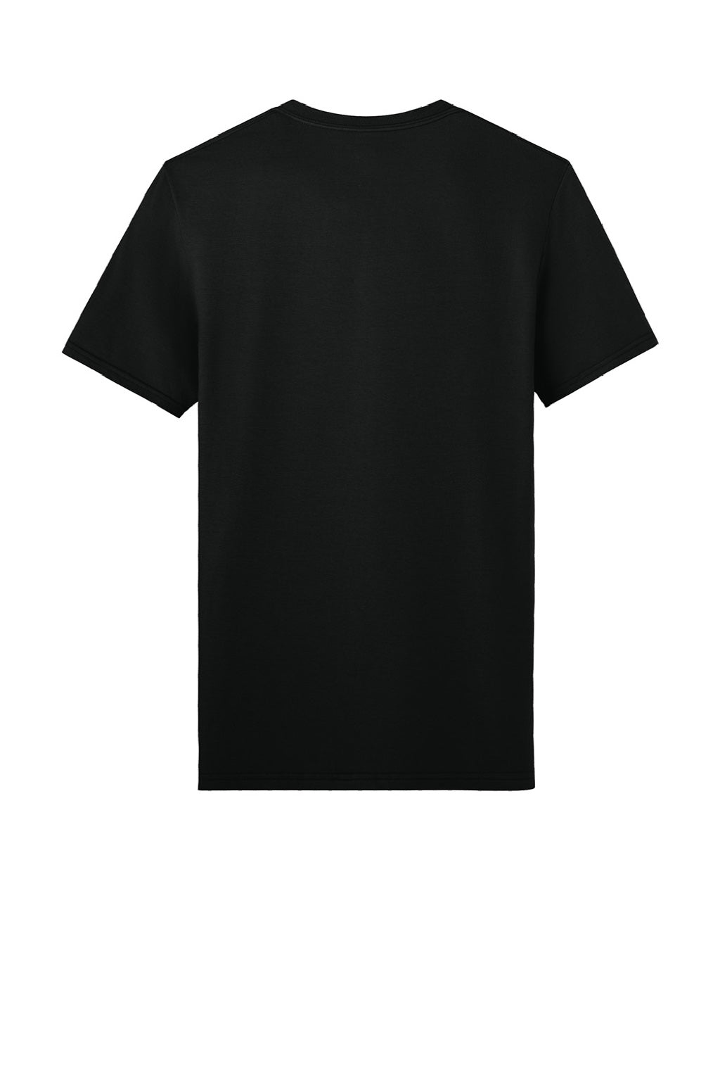 Jerzees 570M Mens Premium Short Sleeve Crewneck T-Shirt Black Ink Flat Back