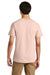 Jerzees 570M Mens Premium Short Sleeve Crewneck T-Shirt Blush Pink Model Back