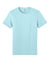 Jerzees 570M Mens Premium Short Sleeve Crewneck T-Shirt Breezy Blue Flat Front