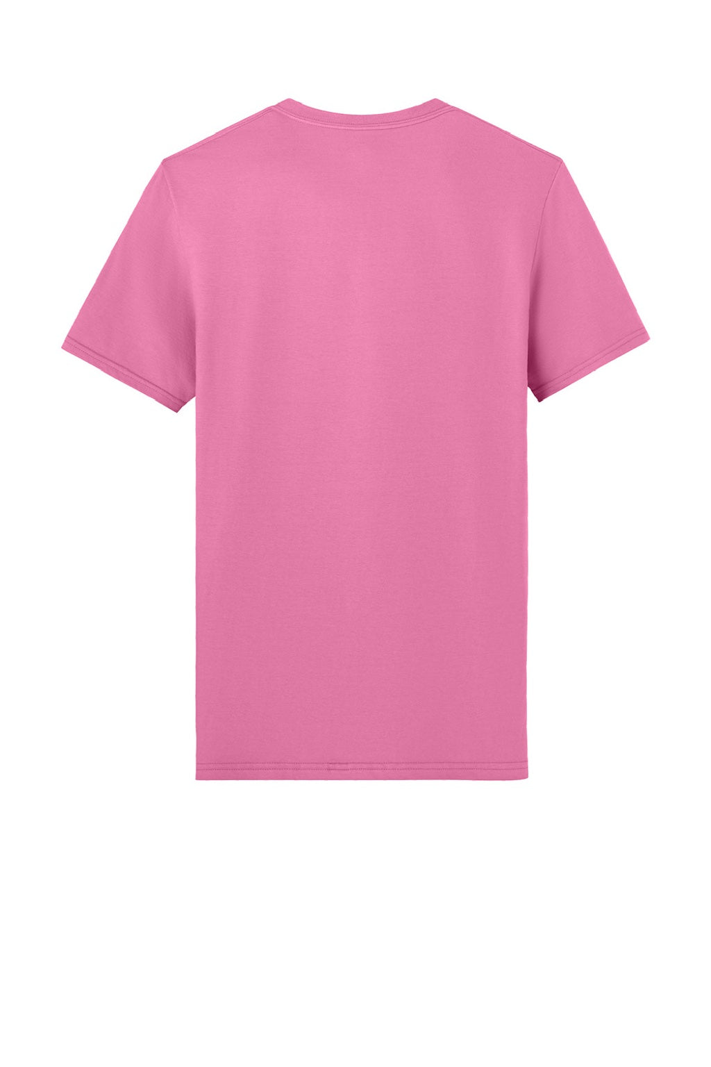 Jerzees 570M Mens Premium Short Sleeve Crewneck T-Shirt Bubblegum Pink Flat Back