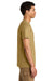 Jerzees 570M Mens Premium Short Sleeve Crewneck T-Shirt Butterscotch Model Side