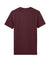Jerzees 570M Mens Premium Short Sleeve Crewneck T-Shirt Maroon Flat Back