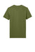Jerzees 570M Mens Premium Short Sleeve Crewneck T-Shirt Olive Oil Green Flat Back