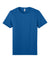 Jerzees 570M Mens Premium Short Sleeve Crewneck T-Shirt Royal Blue Flat Front