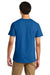 Jerzees 570M Mens Premium Short Sleeve Crewneck T-Shirt Royal Blue Model Back