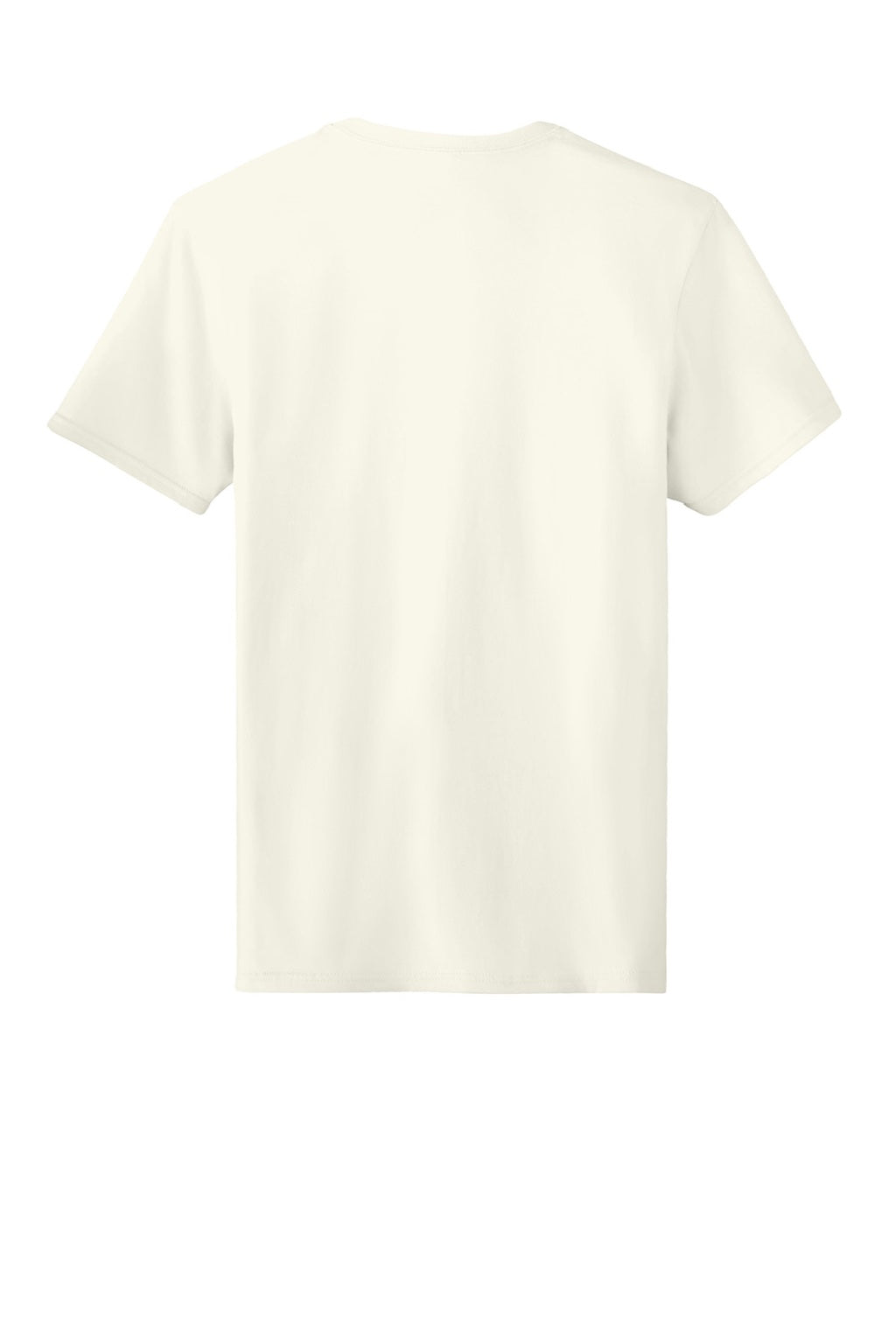 Jerzees 570M Mens Premium Short Sleeve Crewneck T-Shirt Heather Sweet Cream Flat Back