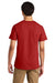 Jerzees 570M Mens Premium Short Sleeve Crewneck T-Shirt True Red Model Back