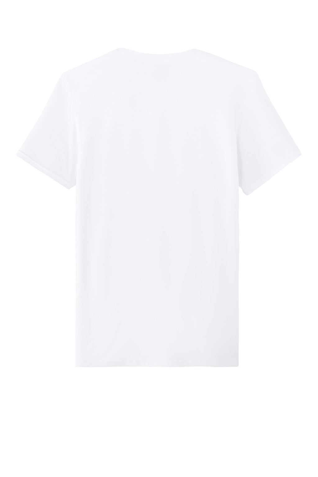 Jerzees 570M Mens Premium Short Sleeve Crewneck T-Shirt White Flat Back