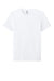 Jerzees 570M Mens Premium Short Sleeve Crewneck T-Shirt White Flat Front