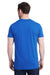 Bayside 5710 Mens USA Made Short Sleeve Crewneck T-Shirt Royal Blue Model Back