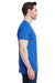 Bayside 5710 Mens USA Made Short Sleeve Crewneck T-Shirt Royal Blue Model Side
