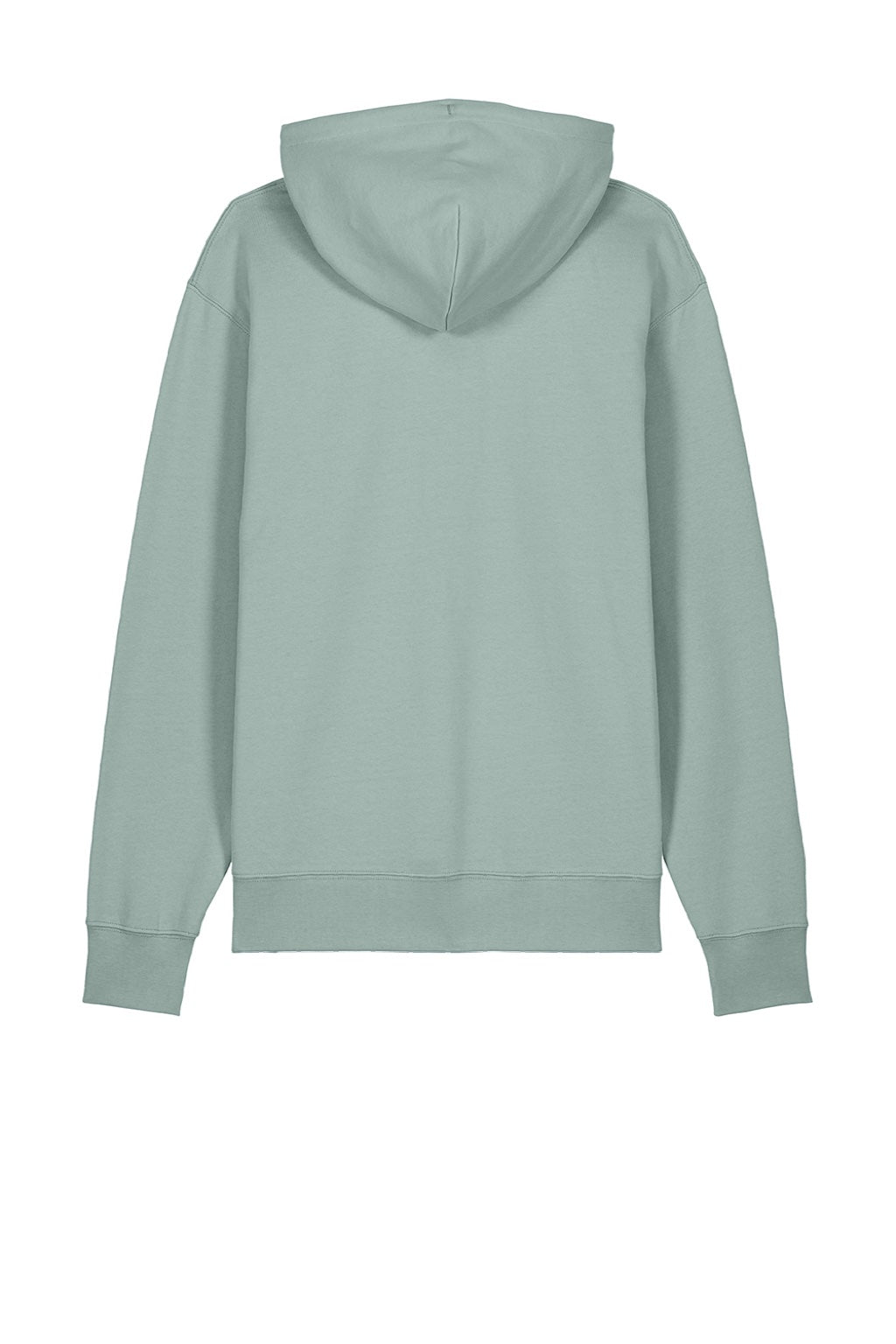 Stanley Stella SXU003 Mens Cruiser 2.0 Hooded Sweatshirt Hoodie w/ Pouch Pocket Aloe Flat Back