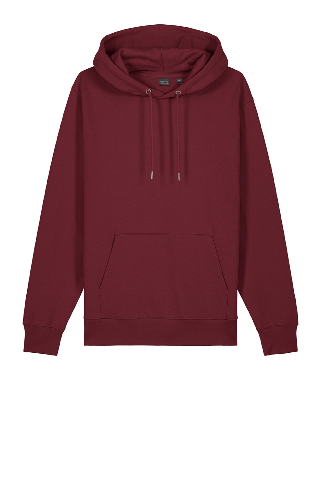 Stanley Stella SXU003 Mens Cruiser 2.0 Hooded Sweatshirt Hoodie w/ Pouch Pocket Burgundy Flat Front