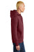 Stanley Stella SXU003 Mens Cruiser 2.0 Hooded Sweatshirt Hoodie w/ Pouch Pocket Burgundy Model Side