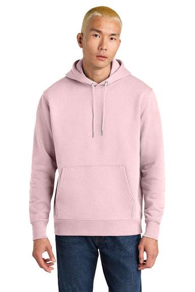 Stanley Stella SXU003 Mens Cruiser 2.0 Hooded Sweatshirt Hoodie w/ Pouch Pocket Cotton Pink Model Front