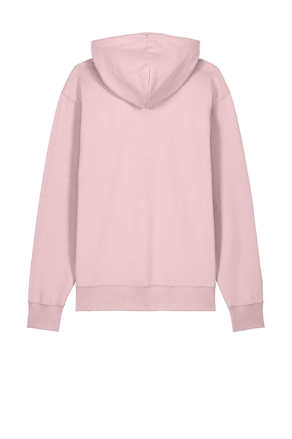 Stanley Stella SXU003 Mens Cruiser 2.0 Hooded Sweatshirt Hoodie w/ Pouch Pocket Cotton Pink Flat Back
