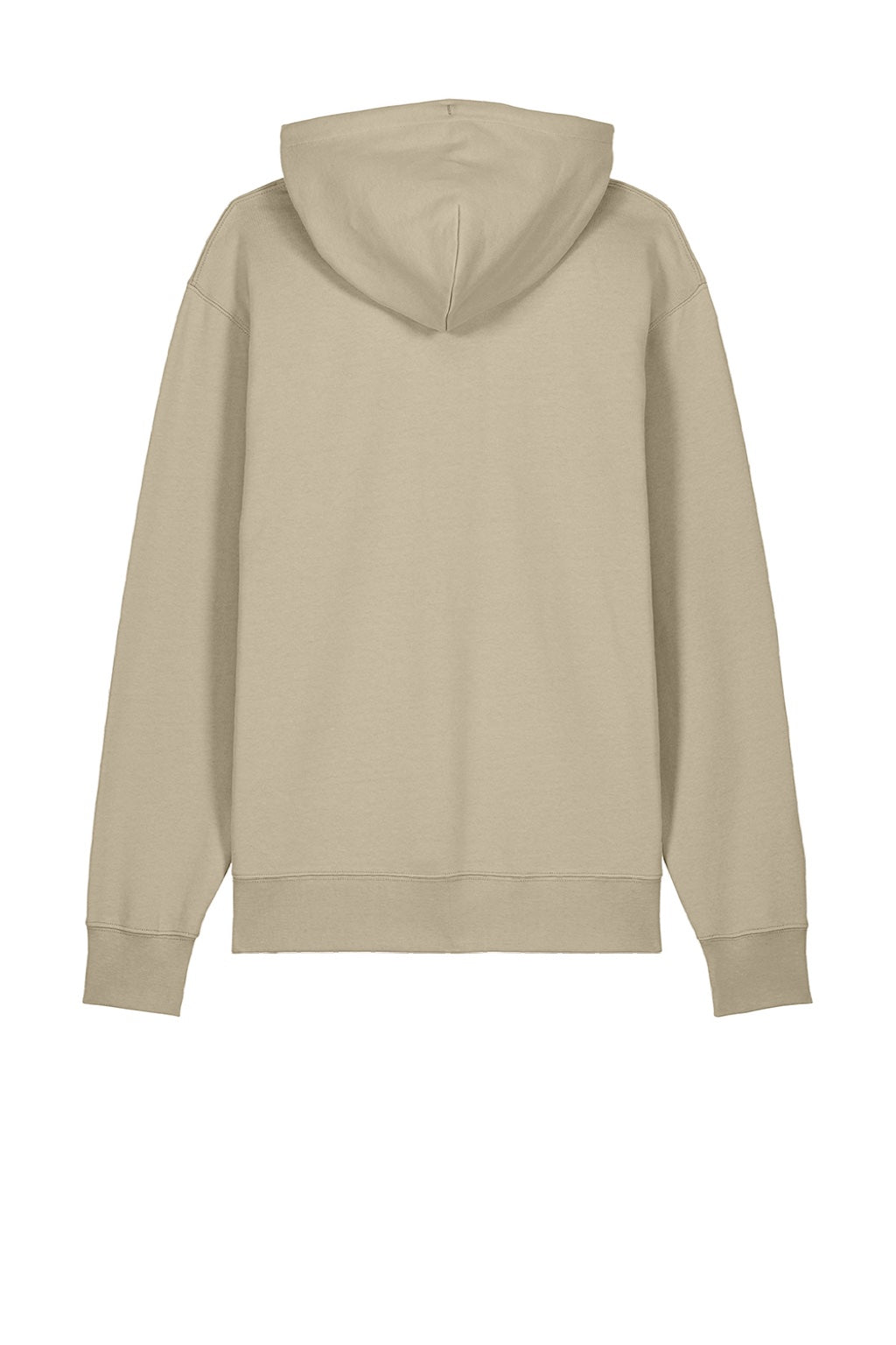 Stanley Stella SXU003 Mens Cruiser 2.0 Hooded Sweatshirt Hoodie w/ Pouch Pocket Desert Dust Brown Flat Back