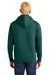 Stanley Stella SXU003 Mens Cruiser 2.0 Hooded Sweatshirt Hoodie w/ Pouch Pocket Glazed Green Model Back