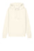 Stanley Stella SXU003 Mens Cruiser 2.0 Hooded Sweatshirt Hoodie w/ Pouch Pocket Off White Flat Front