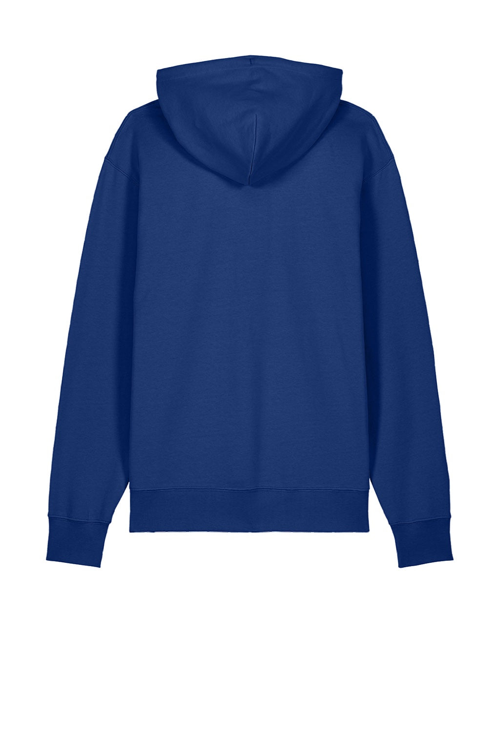 Stanley Stella SXU003 Mens Cruiser 2.0 Hooded Sweatshirt Hoodie w/ Pouch Pocket Worker Blue Flat Back