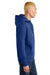 Stanley Stella SXU003 Mens Cruiser 2.0 Hooded Sweatshirt Hoodie w/ Pouch Pocket Worker Blue Model Side