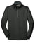 Nike 578673 Mens Dri-Fit Moisture Wicking 1/4 Zip Sweatshirt Anthracite Grey/Black Flat Front