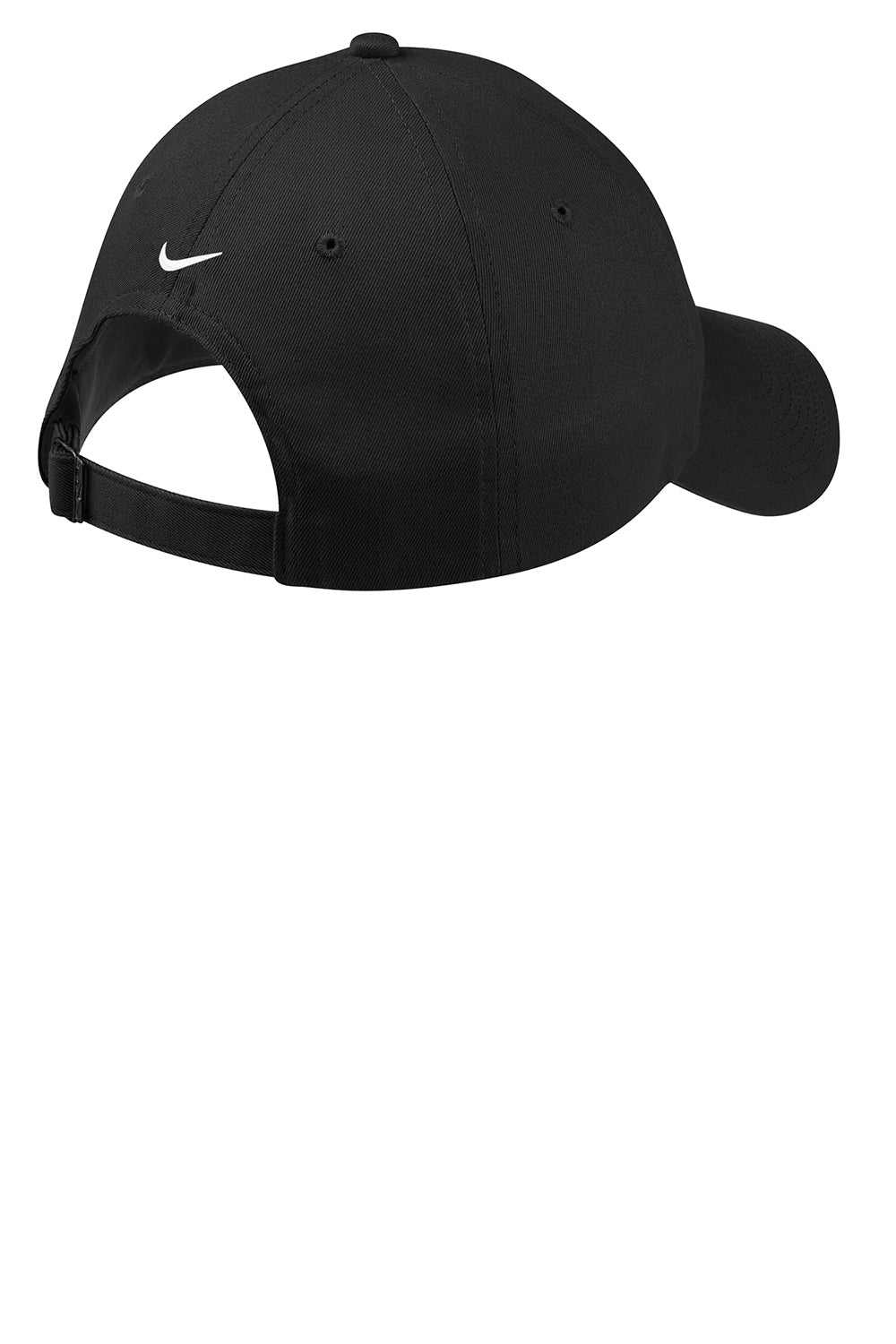 Nike 580087/NKFB6449  Adjustable Hat Black Flat Back