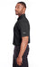Puma 596799 Mens Icon Performance Moisture Wicking Short Sleeve Polo Shirt Black Model Side