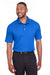 Puma 596799 Mens Icon Performance Moisture Wicking Short Sleeve Polo Shirt Lapis Blue Model Front