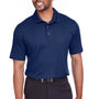 Puma Mens Icon Performance Moisture Wicking Short Sleeve Polo Shirt - Peacoat Blue