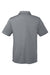 Puma 596799 Mens Icon Performance Moisture Wicking Short Sleeve Polo Shirt Quiet Shade Grey Flat Back