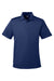 Puma 596799 Mens Icon Performance Moisture Wicking Short Sleeve Polo Shirt Peacoat Blue Flat Front