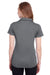 Puma 596800 Womens Icon Performance Moisture Wicking Short Sleeve Polo Shirt Quiet Shade Grey Model Back