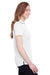 Puma 596800 Womens Icon Performance Moisture Wicking Short Sleeve Polo Shirt Bright White Model 3q