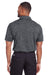 Puma 596801 Mens Icon Performance Moisture Wicking Short Sleeve Polo Shirt Black Model Back