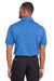 Puma 596801 Mens Icon Performance Moisture Wicking Short Sleeve Polo Shirt Lapis Blue Model Back