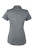 Puma 596802 Womens Icon Performance Moisture Wicking Short Sleeve Polo Shirt Quiet Shade Grey Flat Back