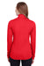 Puma 596803 Womens Icon Performance Moisture Wicking Full Zip Sweatshirt High Risk Red Model Back