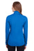 Puma 596803 Womens Icon Performance Moisture Wicking Full Zip Sweatshirt Lapis Blue Model Back