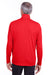 Puma 596807 Mens Icon Performance Moisture Wicking 1/4 Zip Sweatshirt High Risk Red Model Back