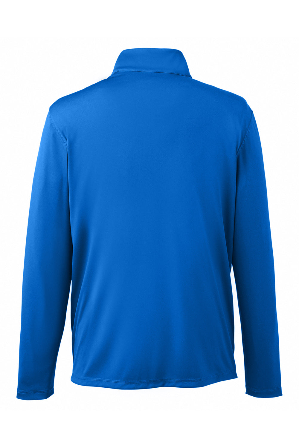 Puma 596807 Mens Icon Performance Moisture Wicking 1/4 Zip Sweatshirt Lapis Blue Flat Back